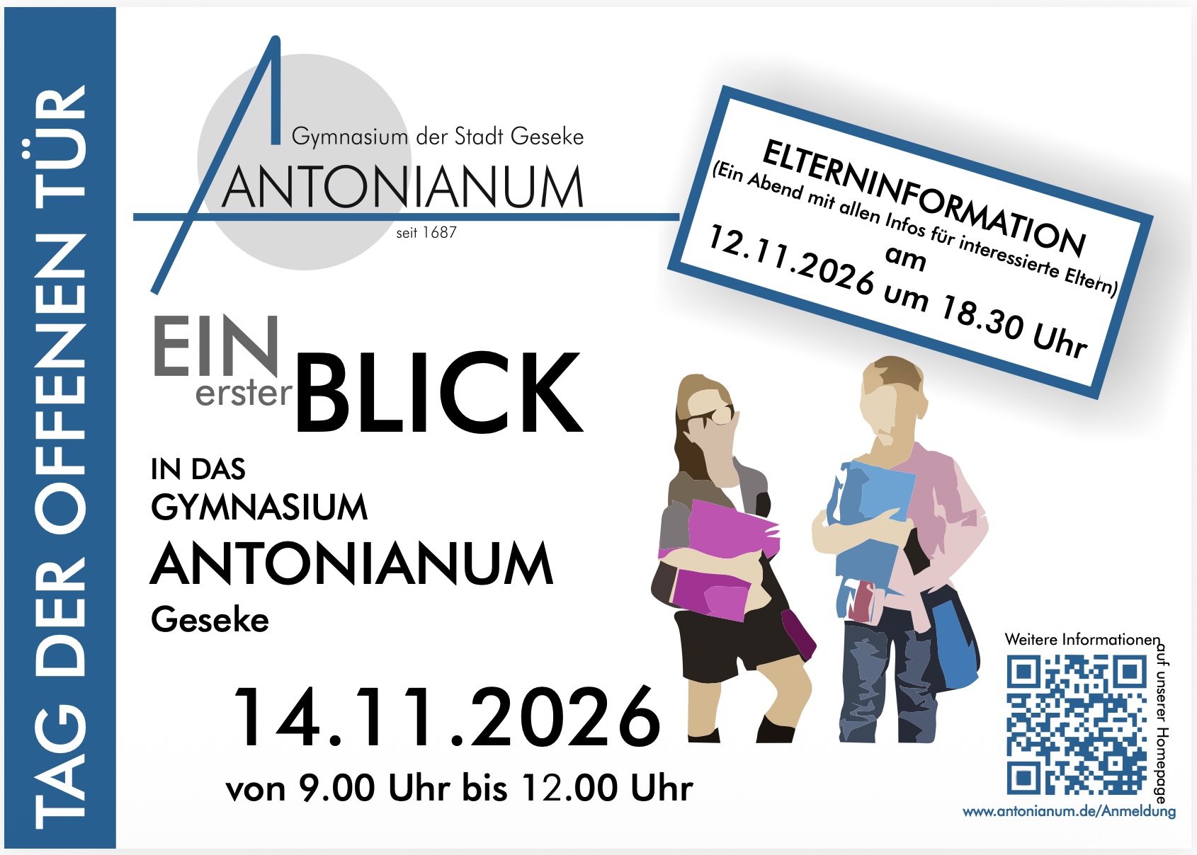 Postkarte Einladung 2026
